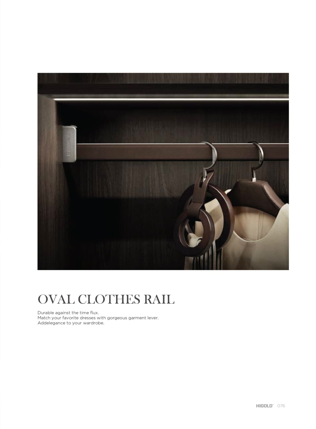 Oval Clothes Rail catalogue 1